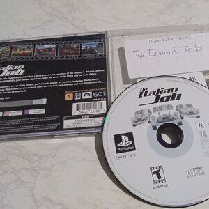 The Italian Job PS1 Sony PlayStation 1 Video Game